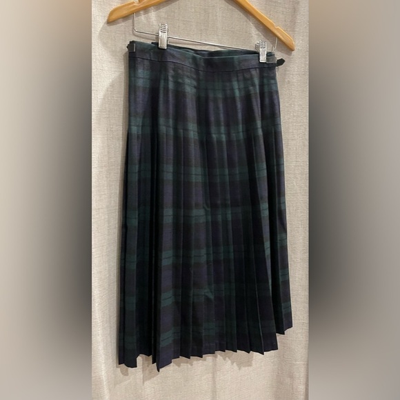 KILT. O’Neil of Dublin wool blue & green pleated skirt sz 12 St. Patrick’s Day - Picture 9 of 16
